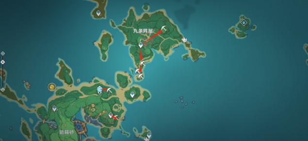 原神白铁矿位置分布图汇总